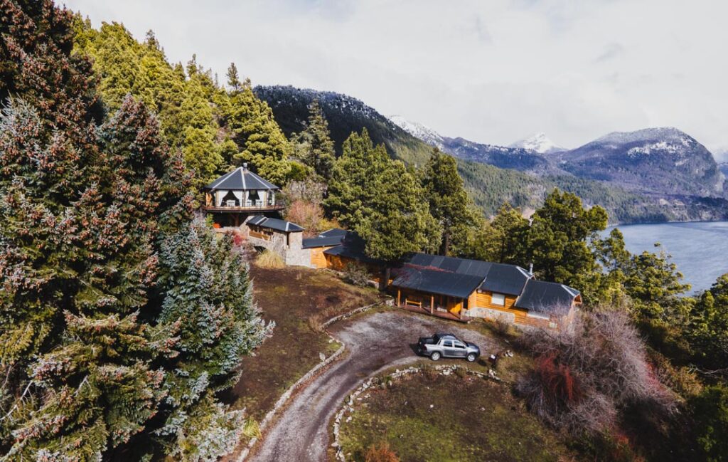 Fachada Arrayan Lodge en San Martin de los Andes