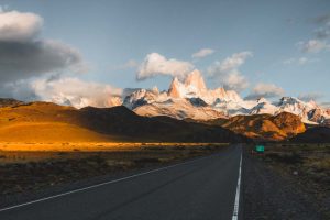 Llegando a El Chalten