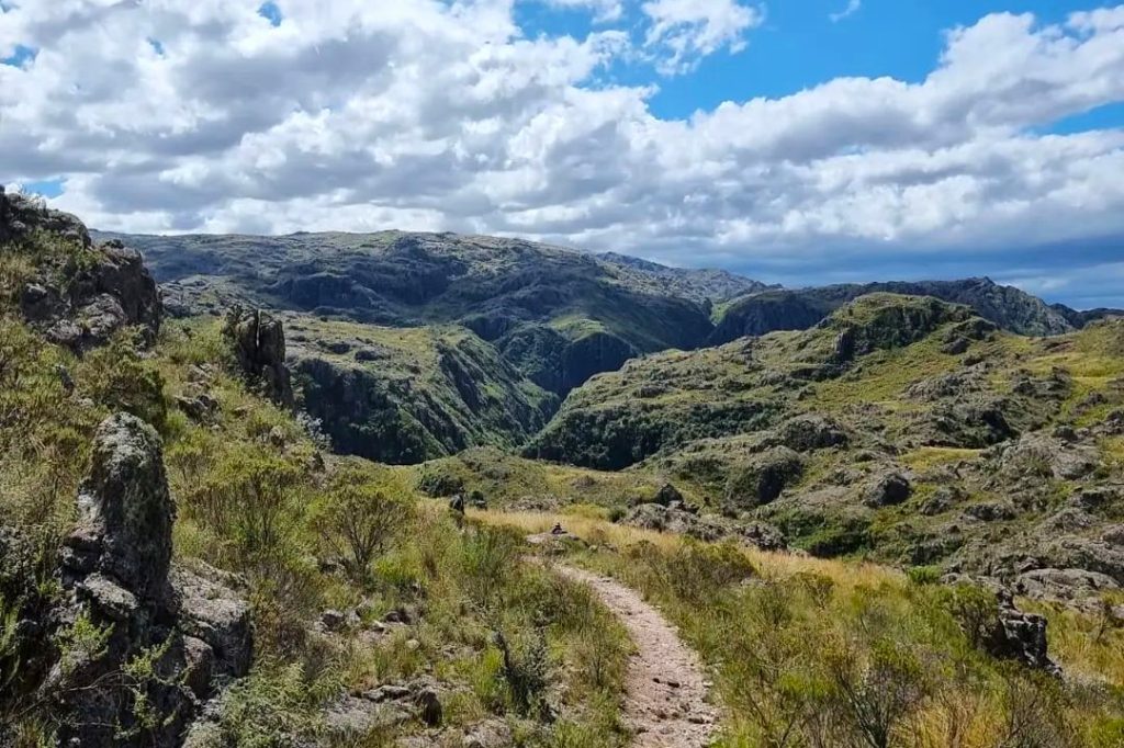 Paisaje de las sierras de Córdoba