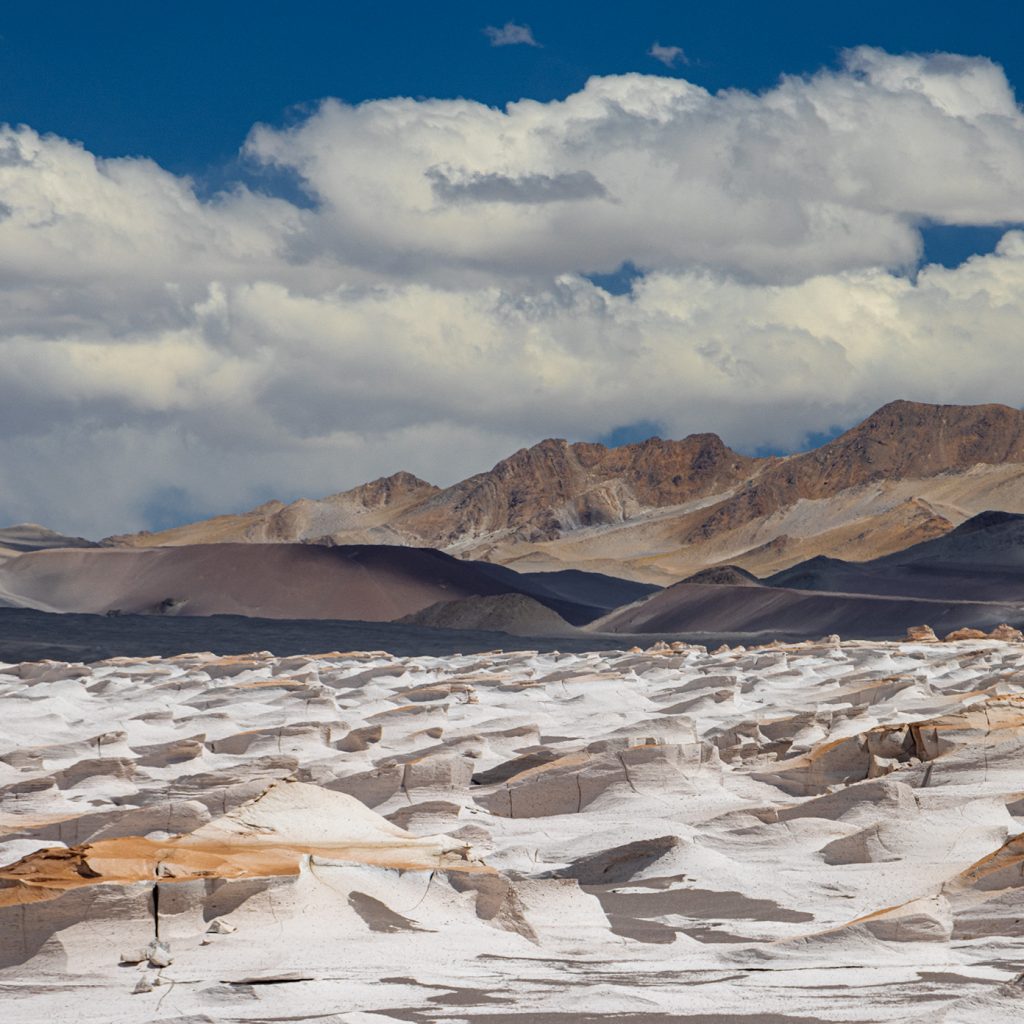 Vista panorámica del Campo de Piedra Pomez en CAtamarca