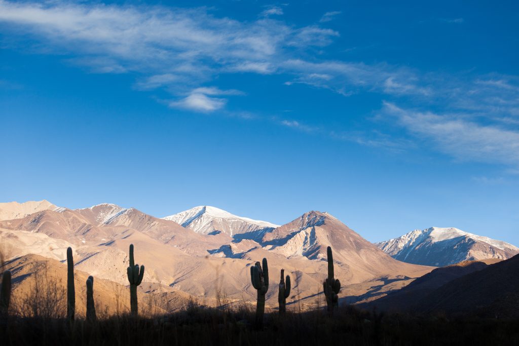 Paisaje de Cachi, provincia de Salta