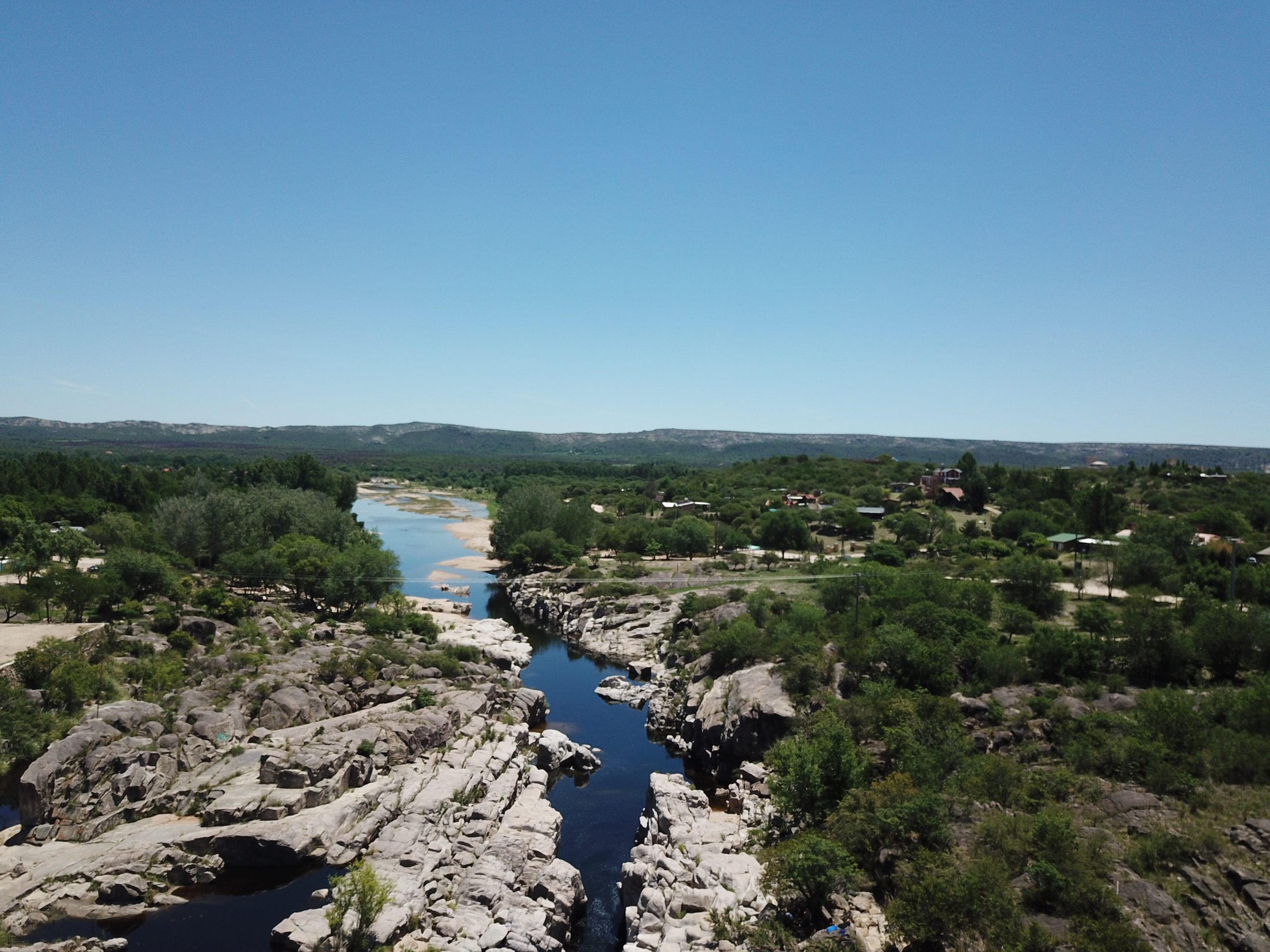 Río en Mina Clavero, Córdoba