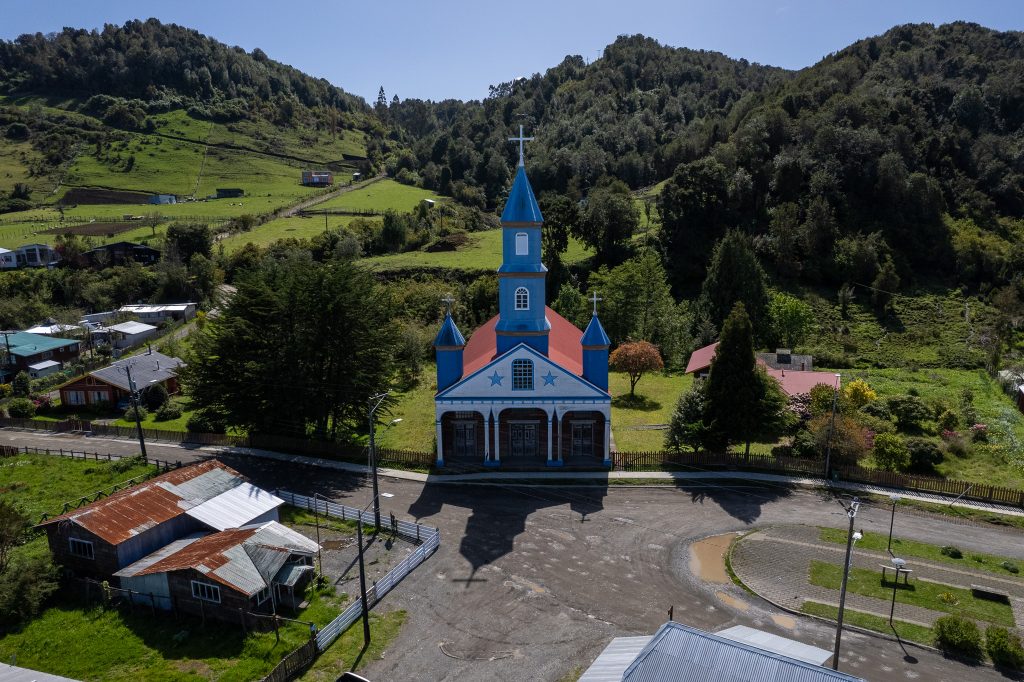 Paisaje Isla de Chiloé, Chile