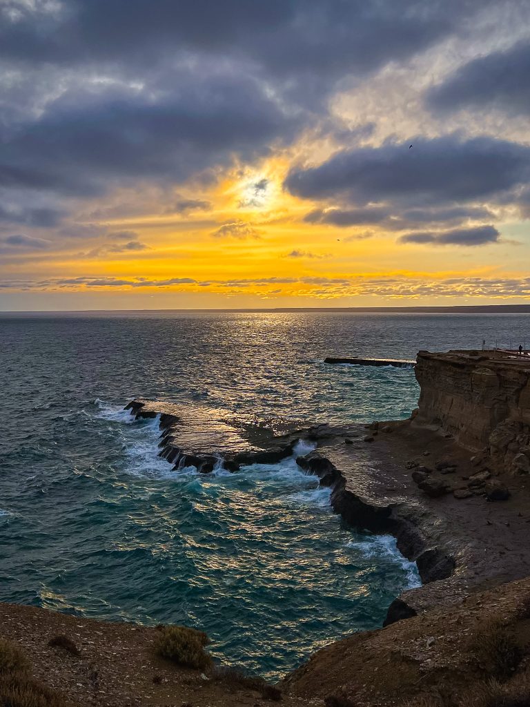 Atardecer en Puerto Pirámides